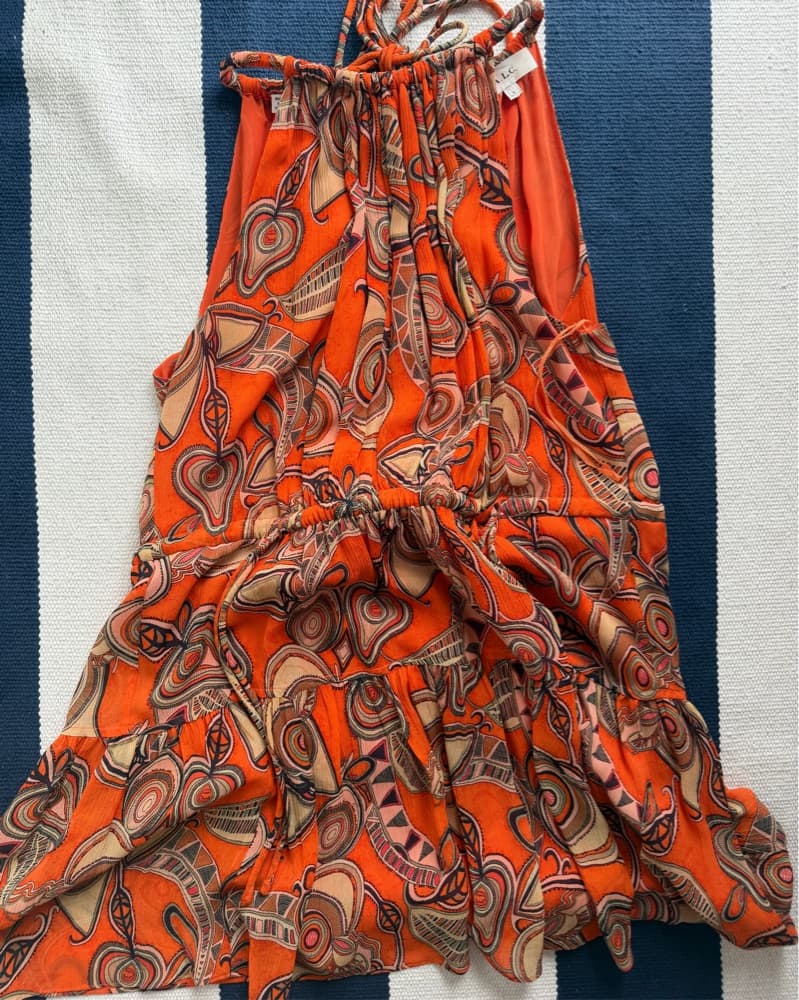 A.L.C. Bella Drawstring Waist Mini Dress - Image 2