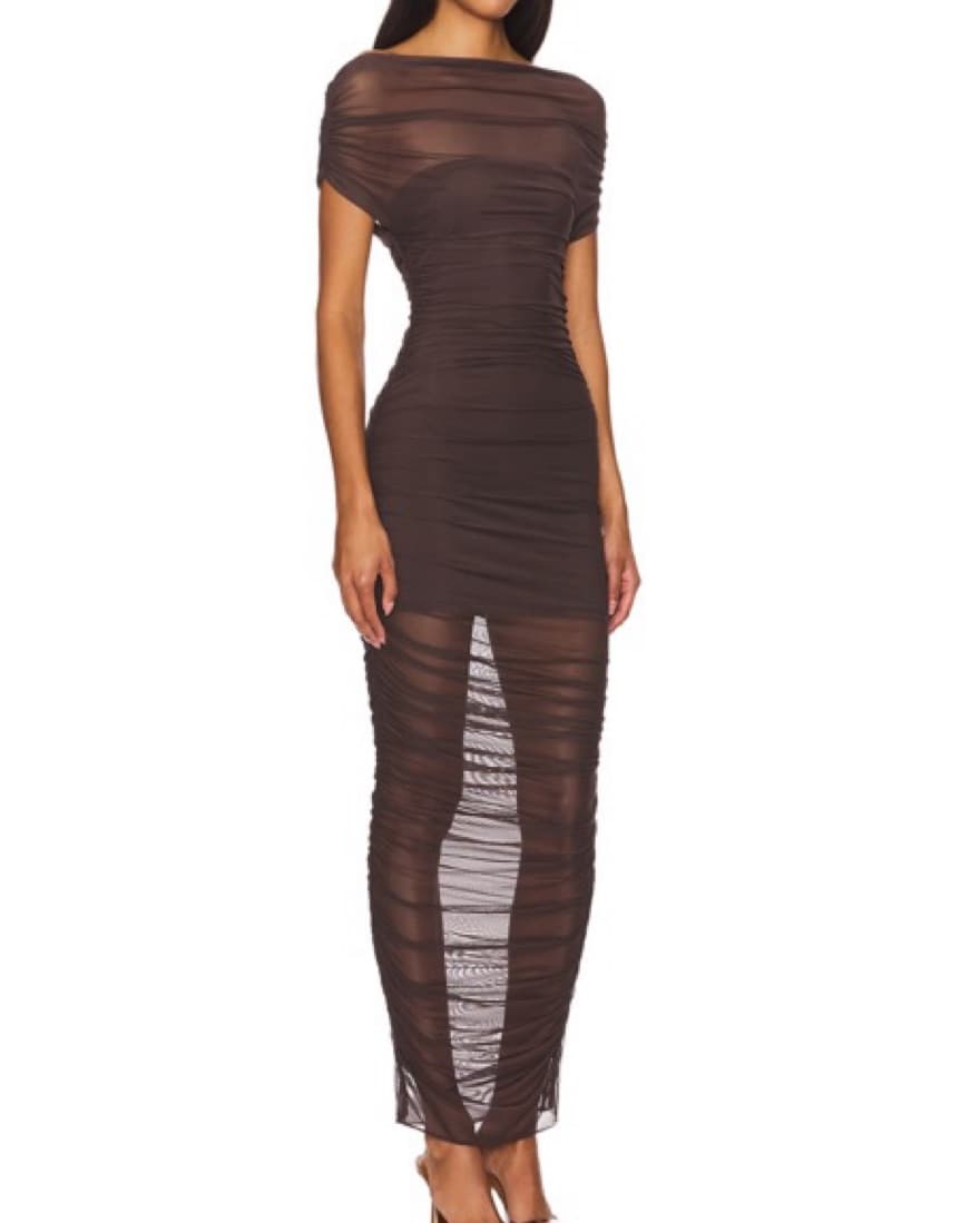 SEROYA Noel Off The Shoulder Dresss - Image 2