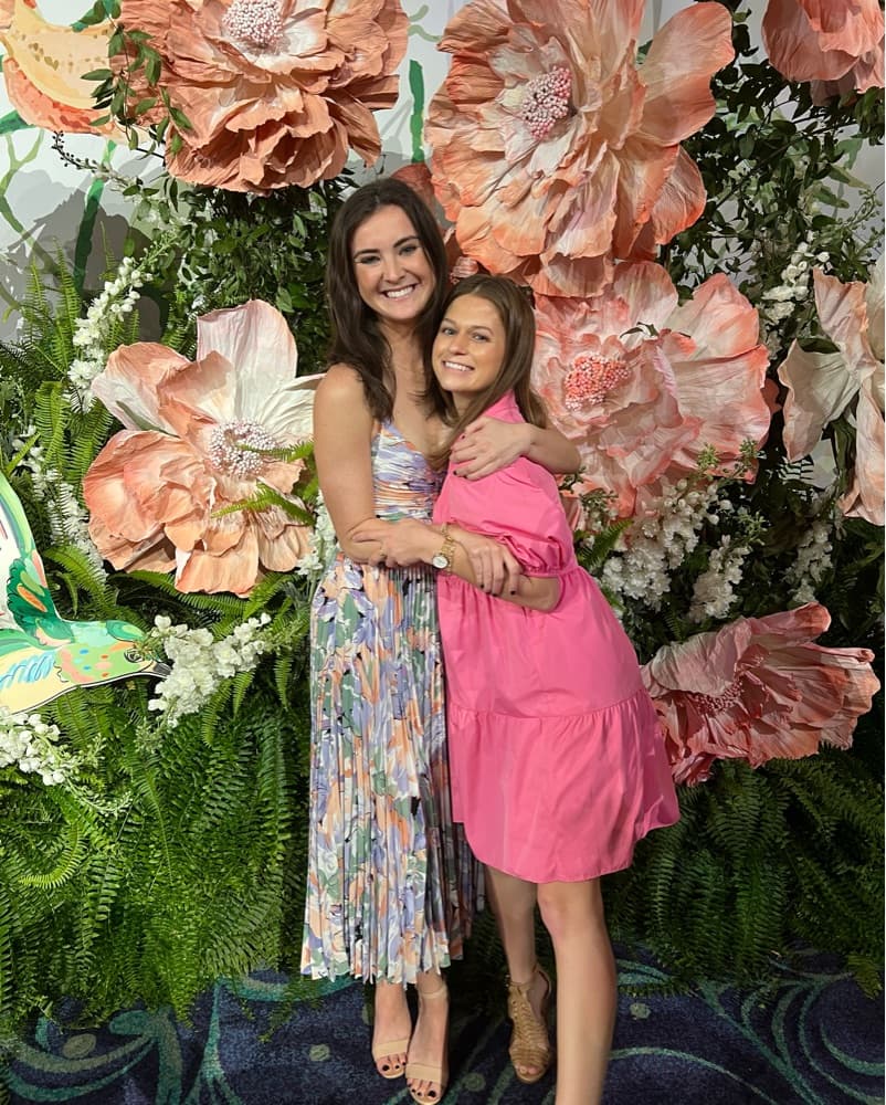 Floral Pleated Maxi Dress and Orange Midi Dress - Image 4