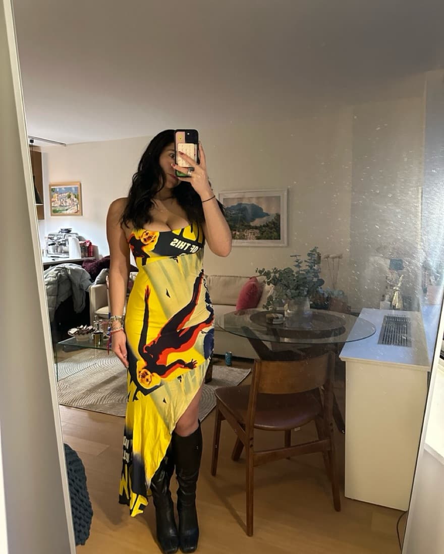 Monse Lady Printed Dress - Image 3