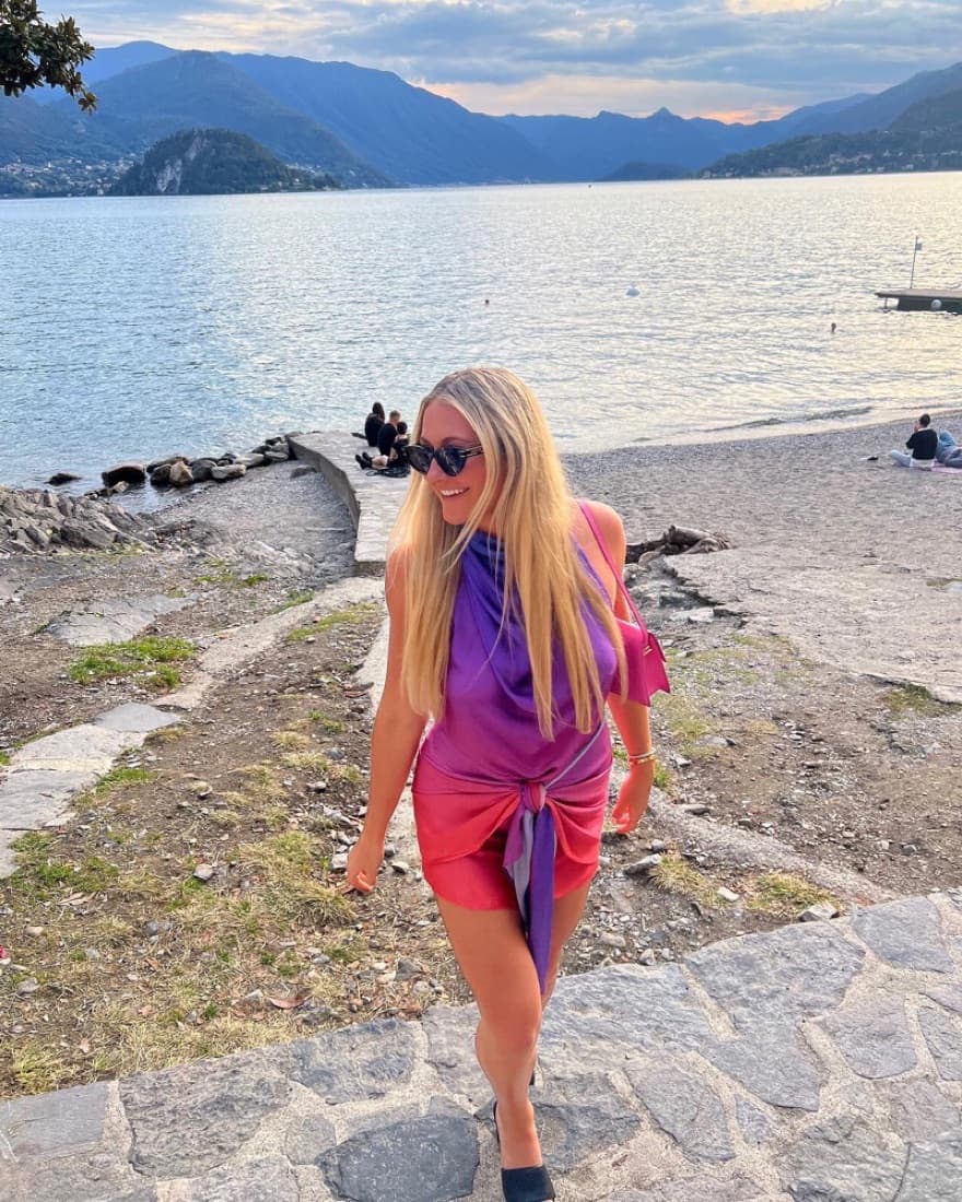 REVOLVE Providencia Dress in Sunset - Image 4