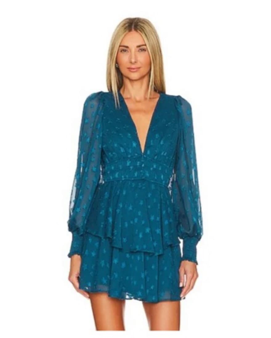 Yumi Kim Yolanda Dress Starry Sky Teal S - Image 2