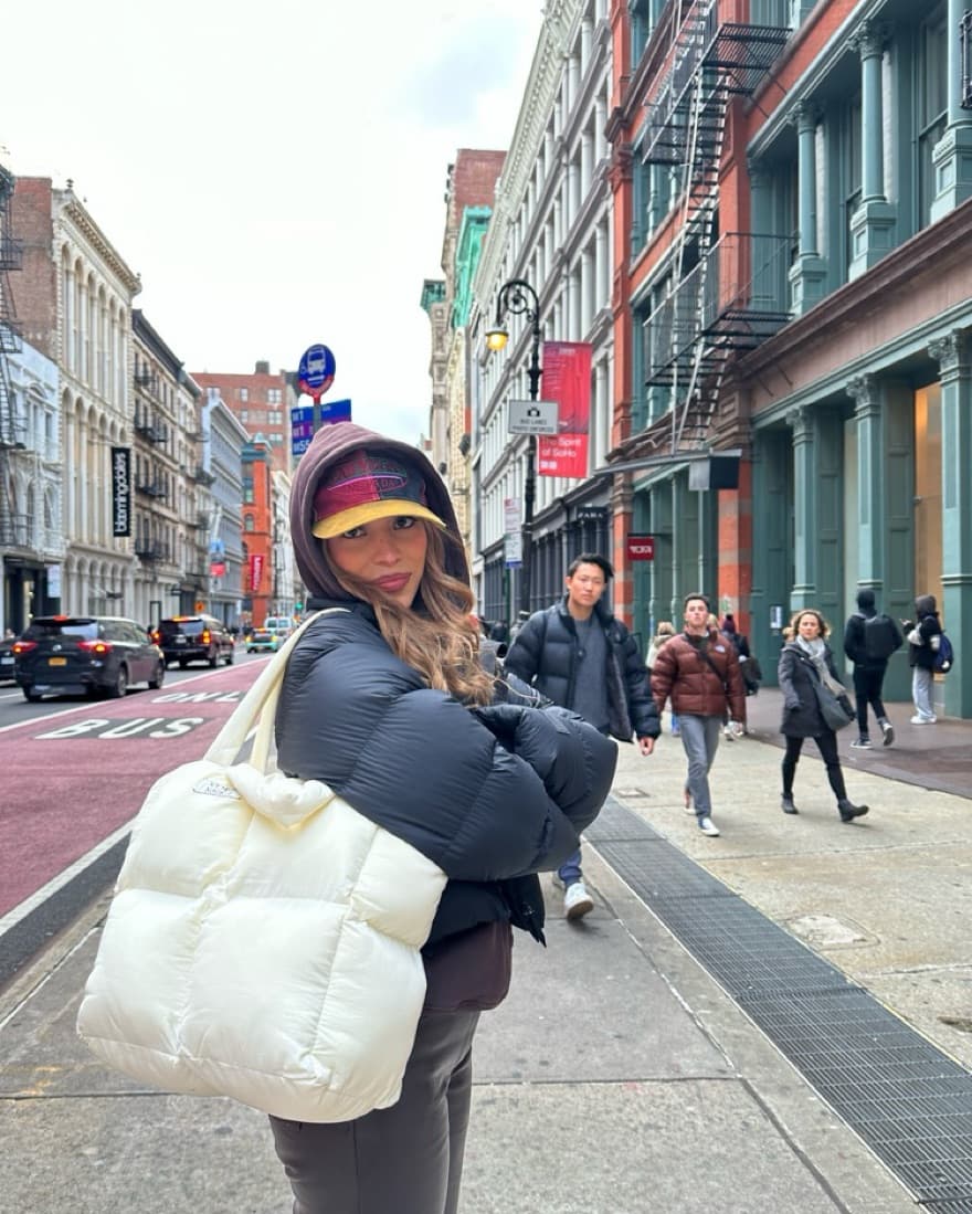 Black Burberry Puffer Jacket  - Image 1