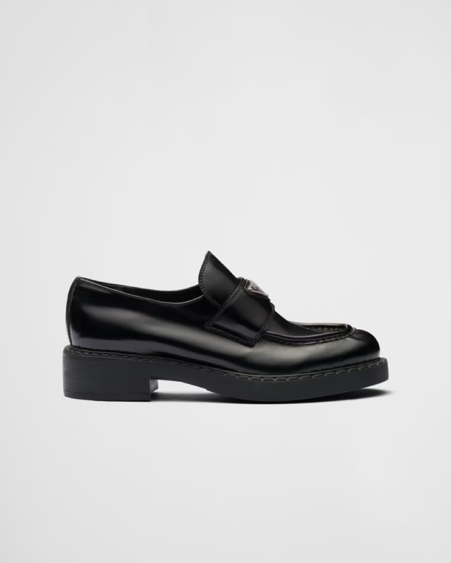 Prada Leather Loafers  - Image 4