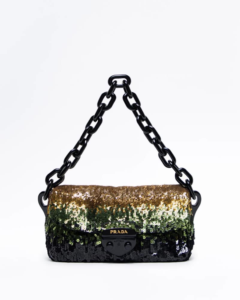 Prada Sequin Baguette - Image 1