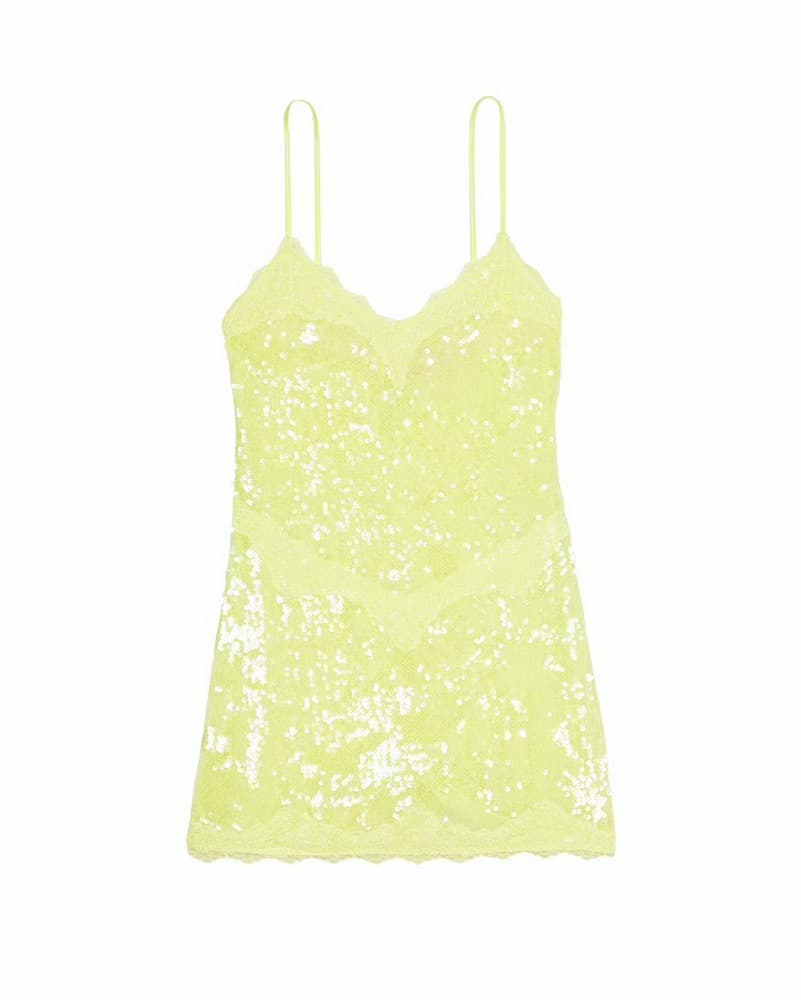 Sequin Mini Slip Dress - Image 1