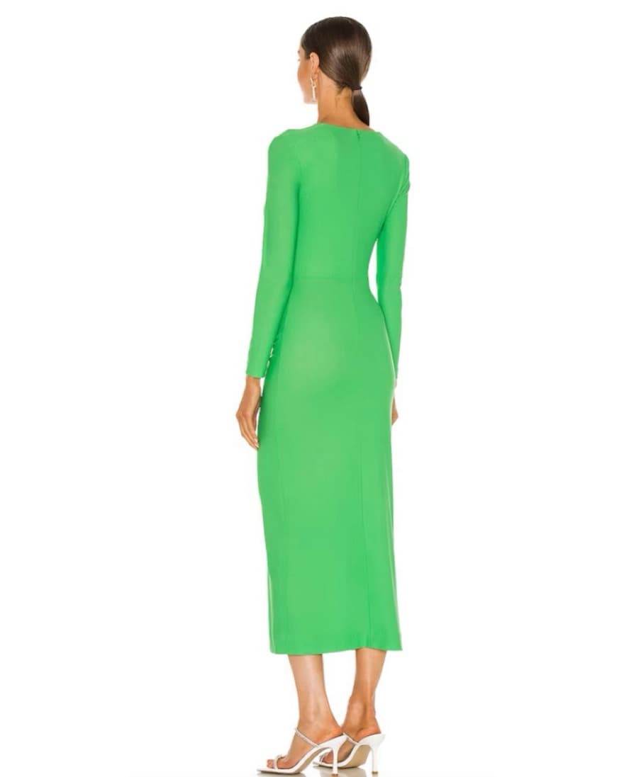 Solace London Plunge Neck Dress - Image 3