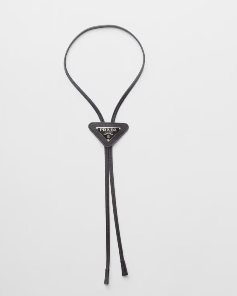 Prada Signature Bolo Tie - Image 1