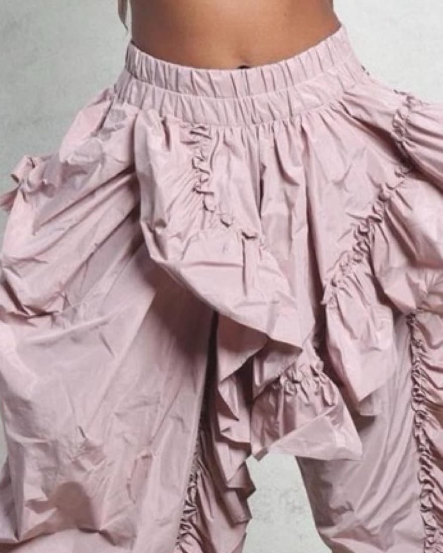 Dries Van Noten Ruffle Pants - Image 3