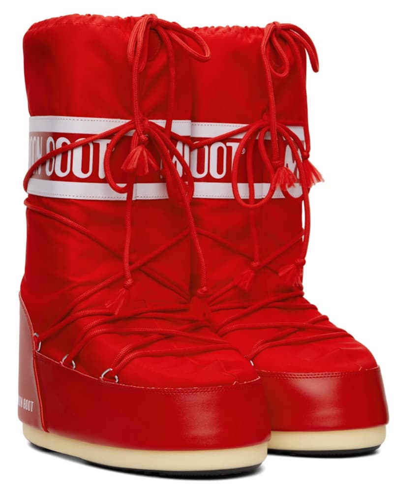 Red Icon Moon Boots  - Image 1