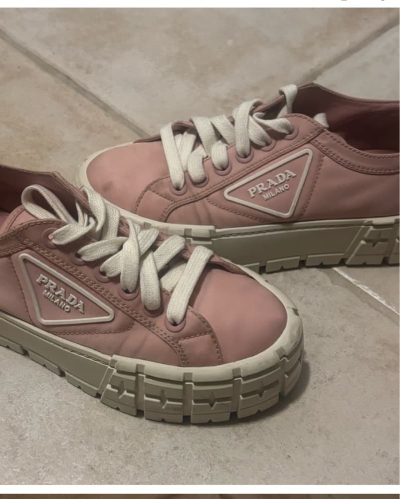 Prada Pink Platform Shoes  - Image 3