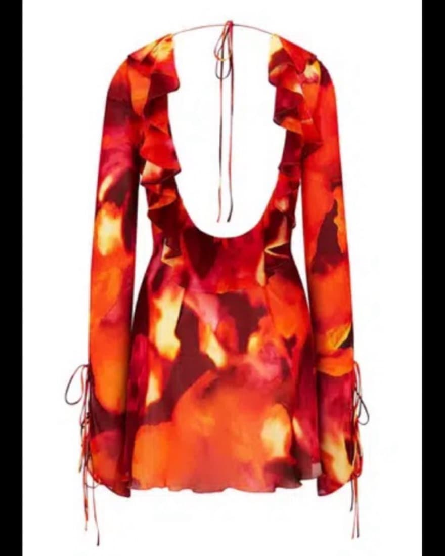 Rat And boa Dali Dress - Image 2