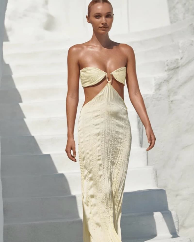 Baobab Viola Dress -  Butter Yellow - Image 1