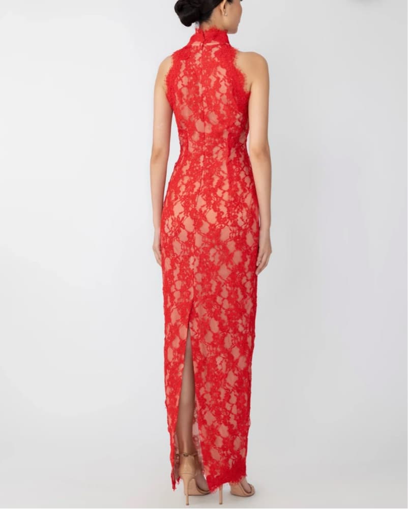 SOLD OUT Red lace Sau Lee Size 2 - Image 2