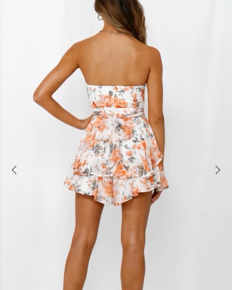 Hello Molly Flower Romper - Image 2