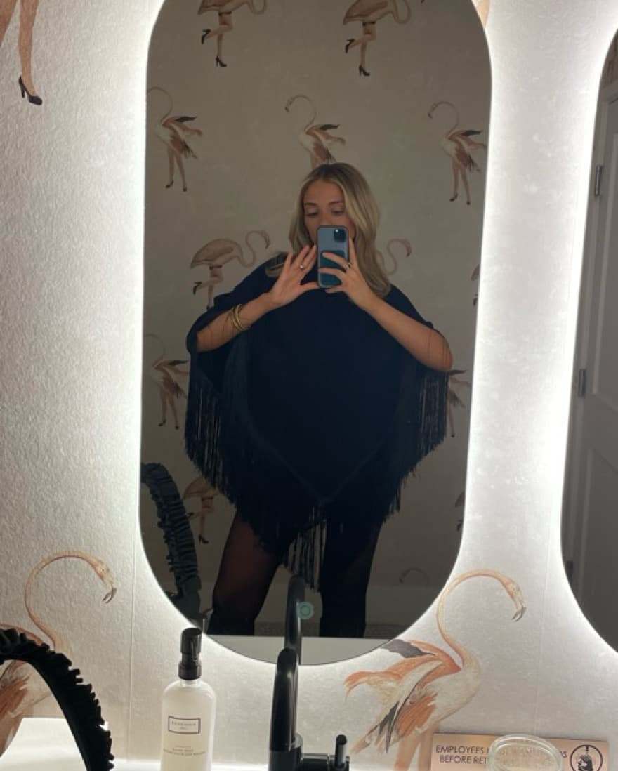 Free People X Understated Leather poncho - Image 2