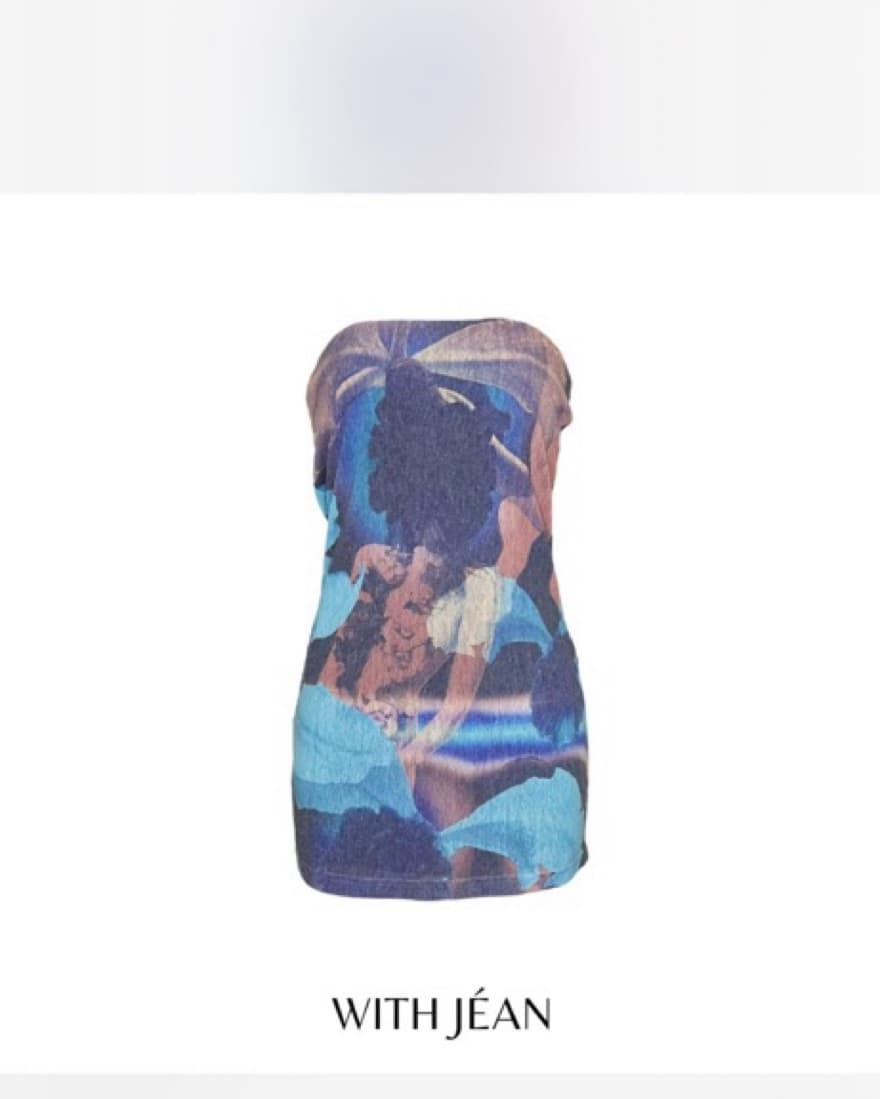 With Jean Frankie Morphology Dress - Image 3
