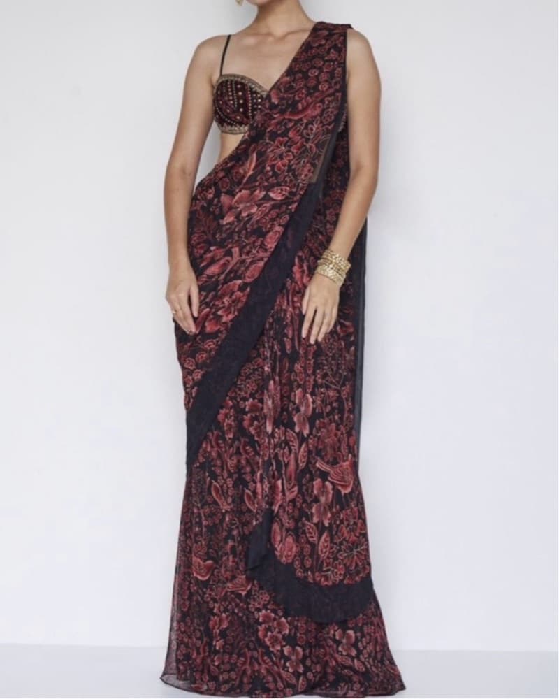Anita Dongre Pre-Draped Saree  - Image 1