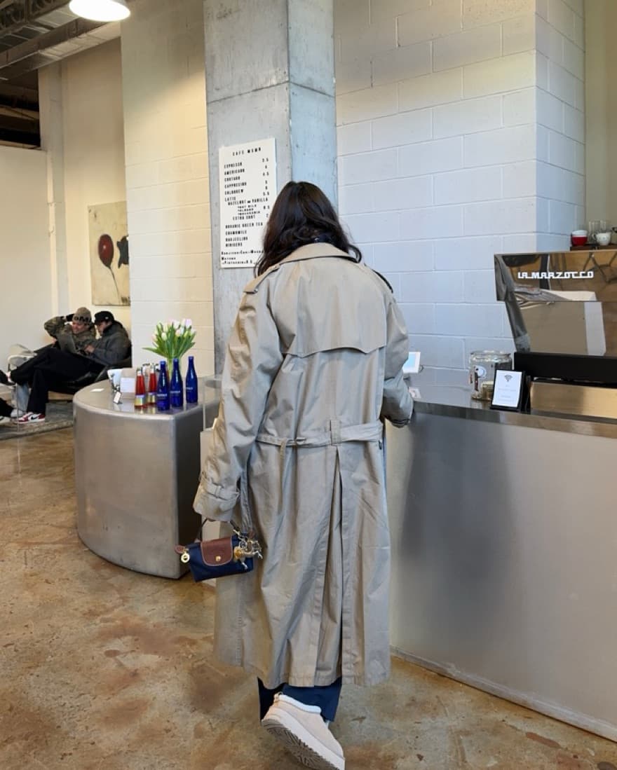 Vintage Trench Coat - Image 3