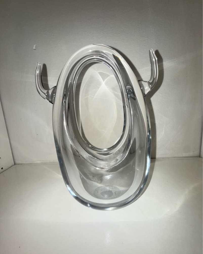 Elegant Crystal Glass Vase - Image 2