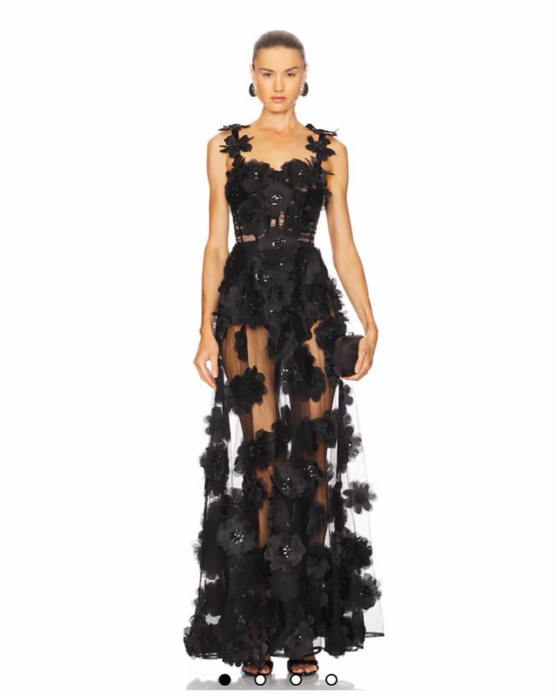 Bronx & Banco - Rosalie Noir Gown - Image 3