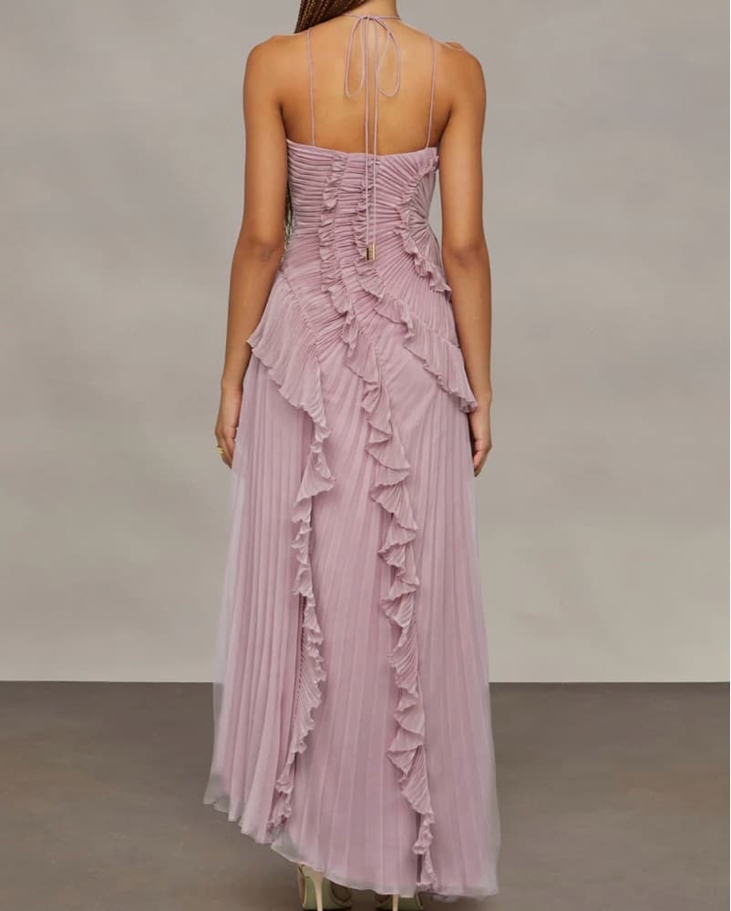 Amur Loralie Halter Dress - Image 2