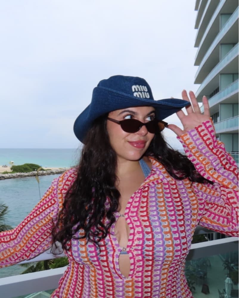 Miu Miu Denim Cowboy/Bucket Hat *read description* - Image 2