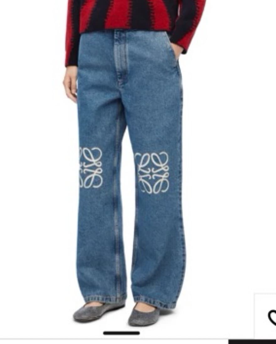 $1200 Loewe Anagram Jeans - Image 2