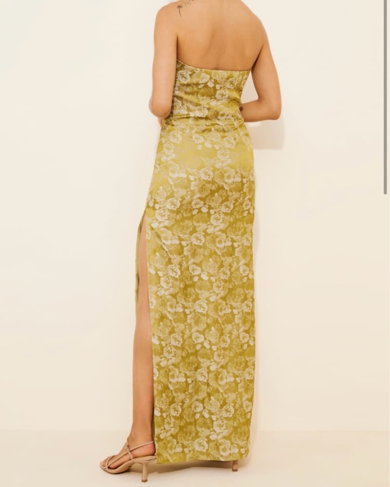 Scarf Tie Maxi Dress - Image 3