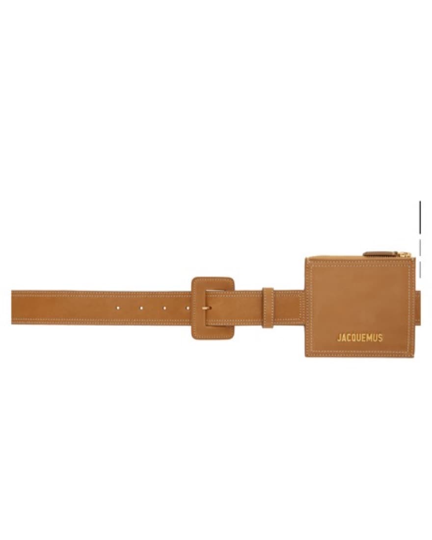 Jacquemus Beige Le Ceinture Carree - Image 1