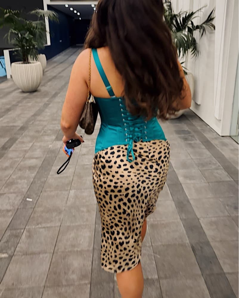Realisation Par Naomi Midi Skirt Leopard - Image 1