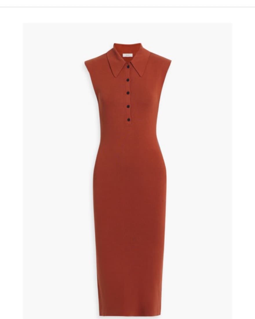 ALC Taylor Knit Midi Dress - Image 4