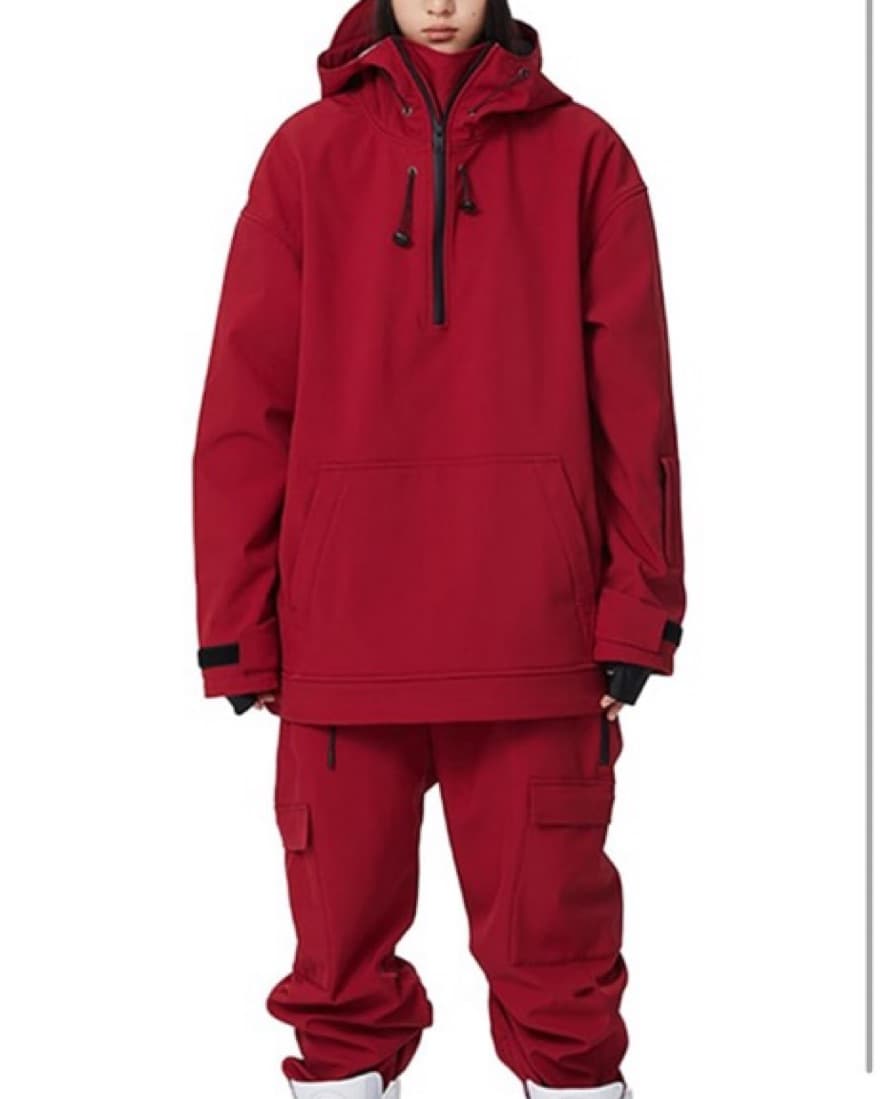 Red Snow Suit Set - Image 2