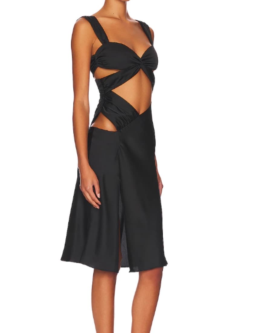 Danielle Guizio Twist Cut Out Dress - Image 2