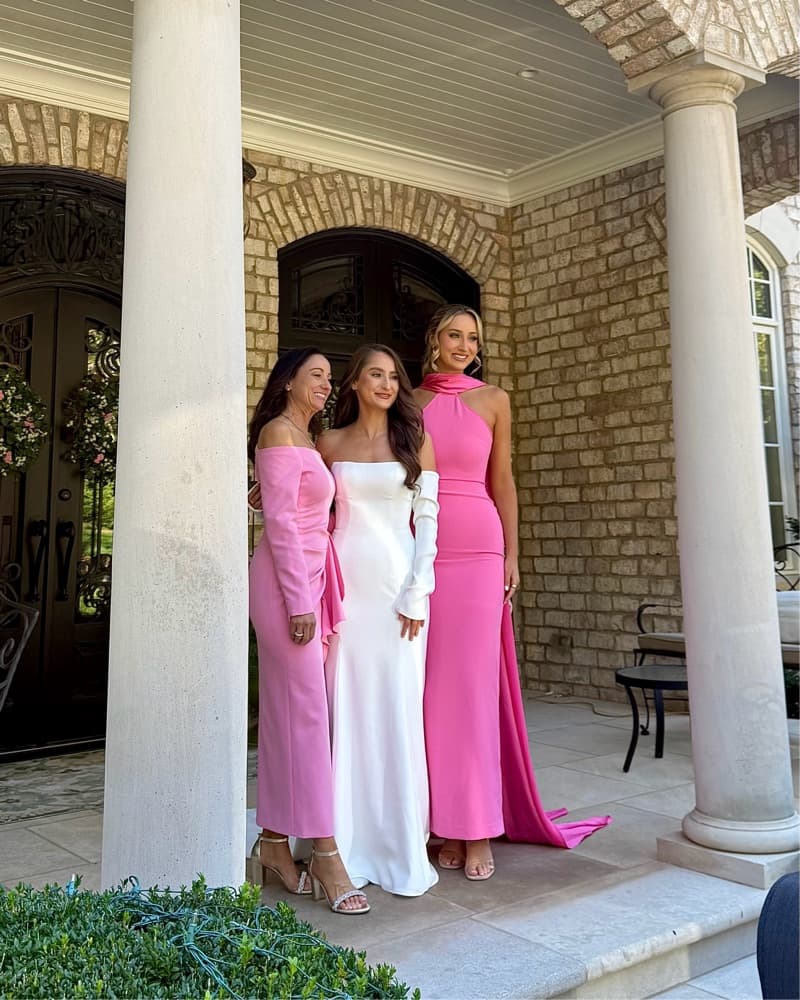 Solace London Formal Pink Gown Dress - Image 6