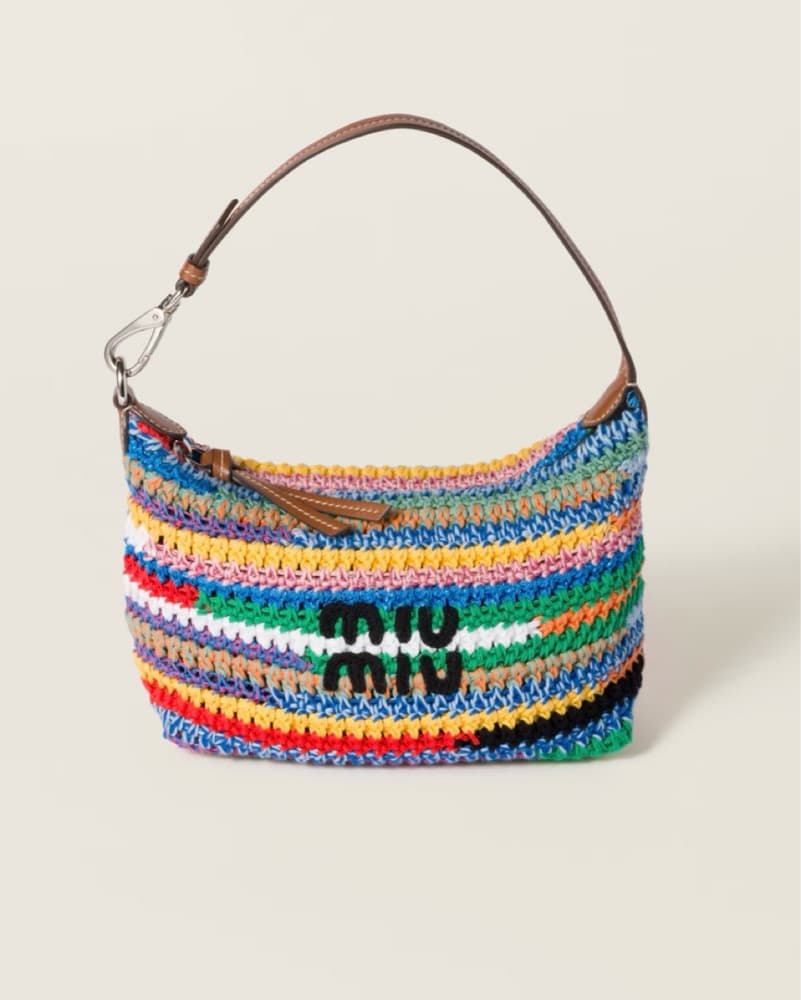 Miu Miu Crochet Bag - Image 1