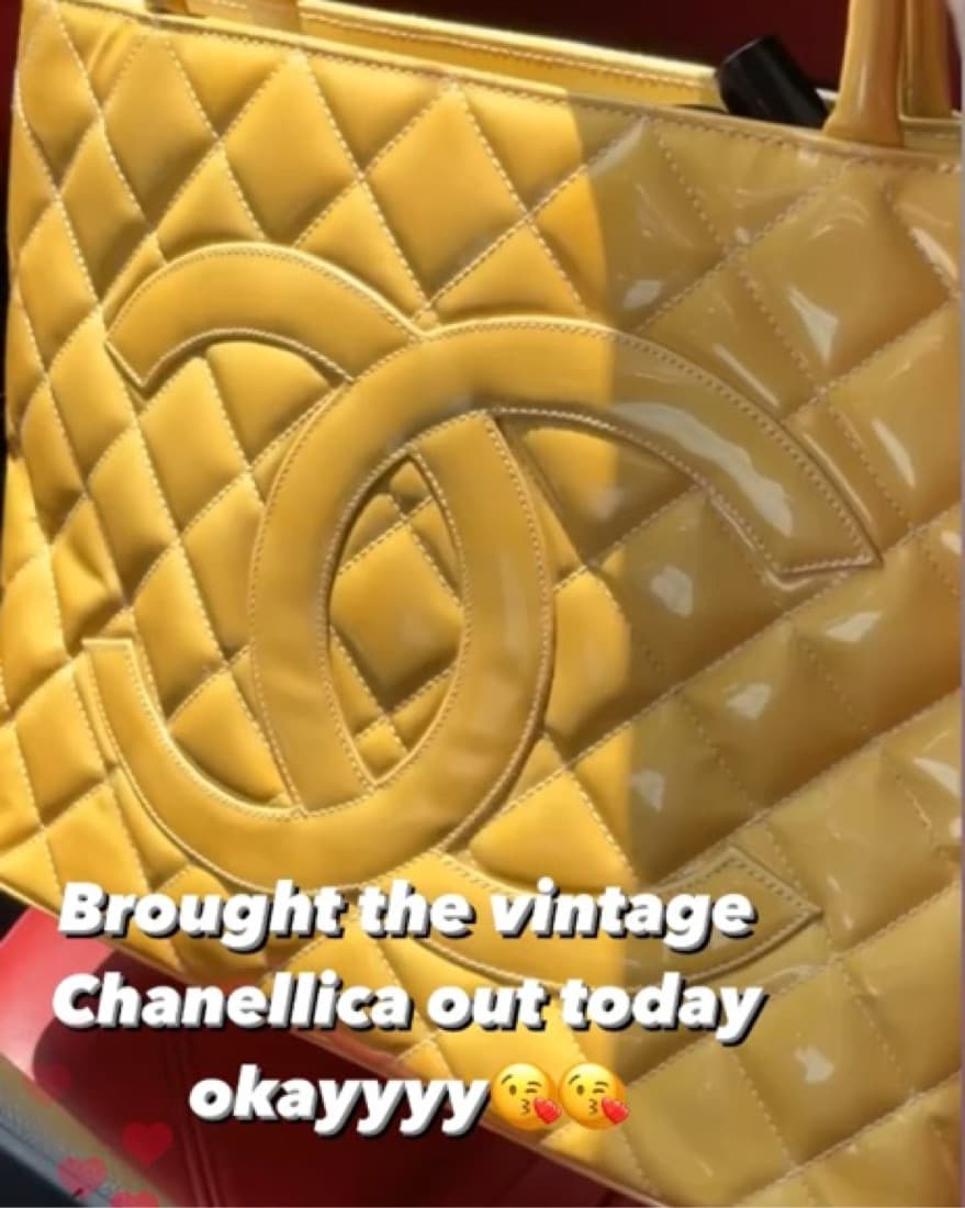 Vintage Chanel Tote - Image 2
