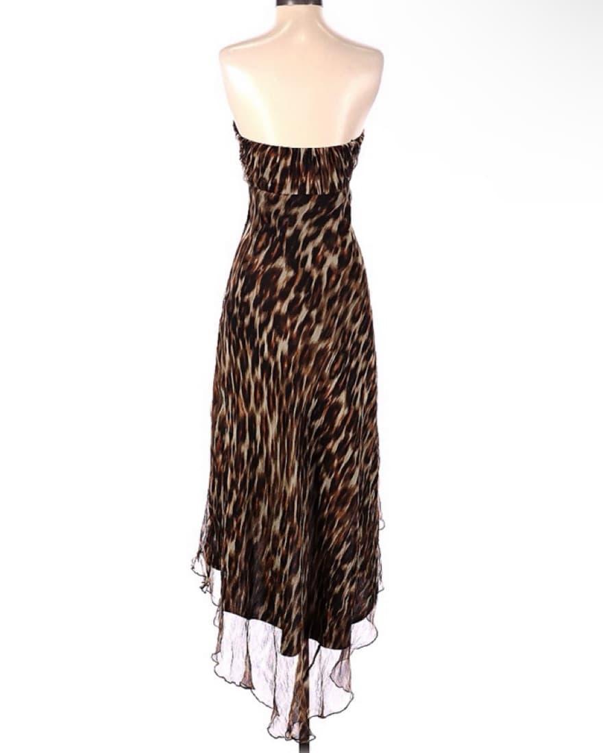 Cheetah Print Dress - Image 2