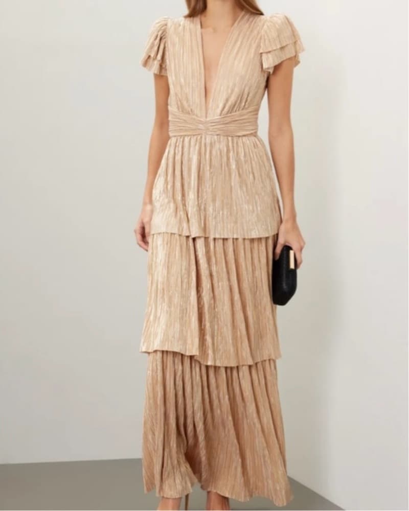 Savruba Musayev Maze Tiered formal Dress - Image 2