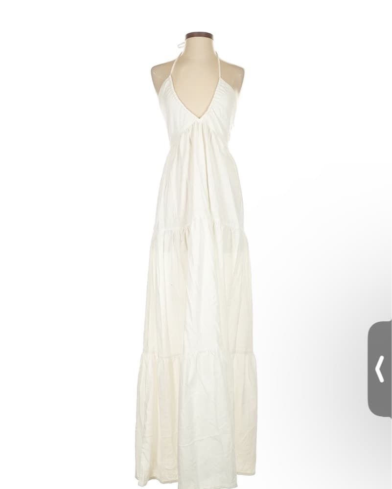 Princess Polly Lincoln White Maxi Dress - Image 2