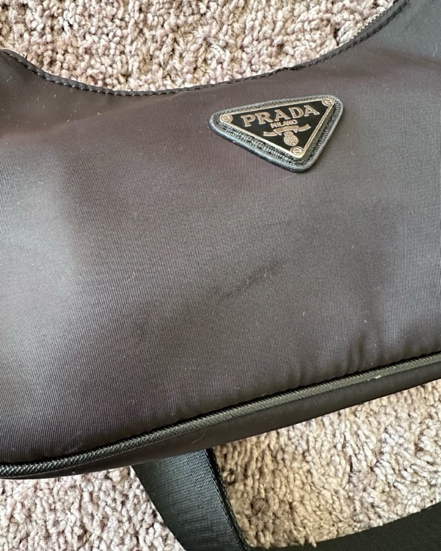 Re Edition Nylon Black Handbag - Image 3