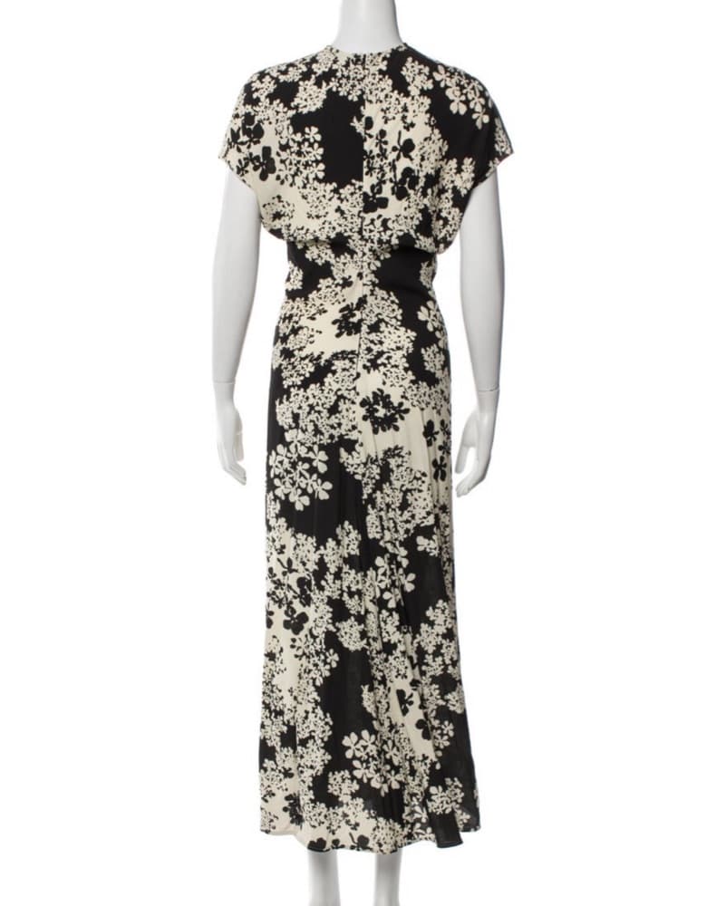 TOTEME Slouch Waist Long Dress - Image 5