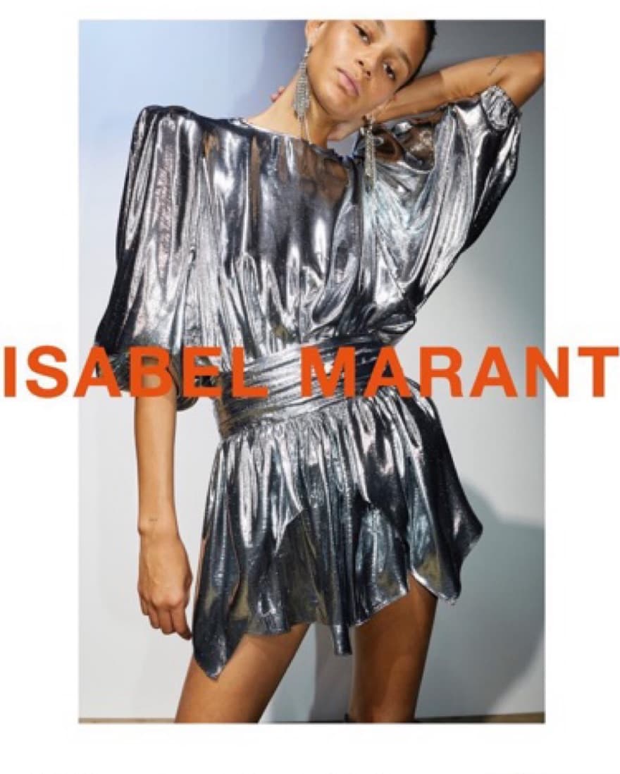 Isabel Marant Kira Metallic Skirt - Image 3