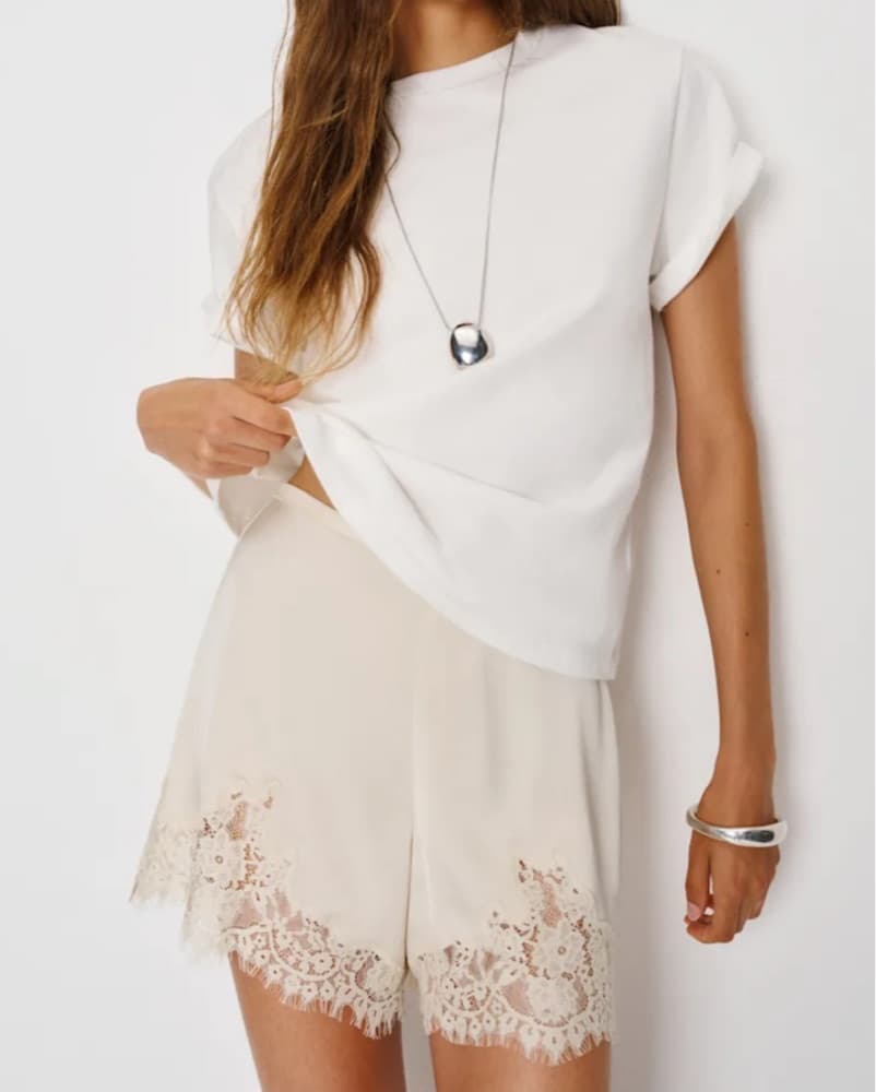 Reformation Fern Satin Short - Image 1