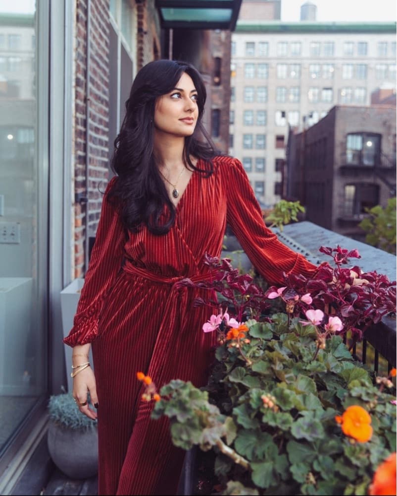Vibrant Pleated Velvet Jumpsuit - Image 3