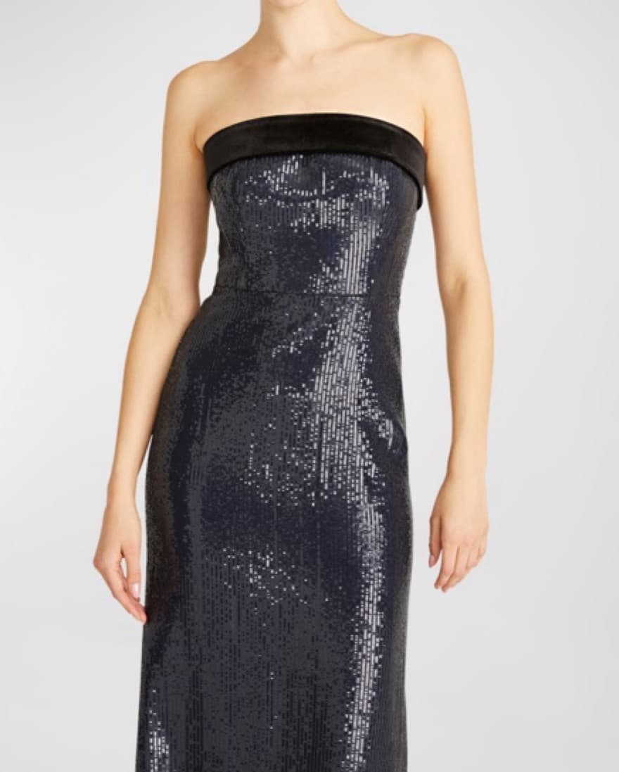 Monique Lhuillier Reese Gown, 4 - Image 1