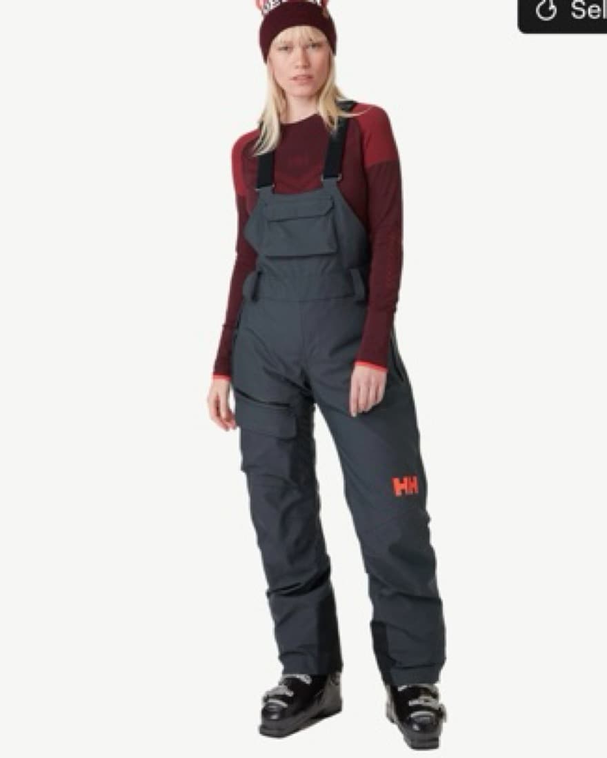 Helly Hansen Women's Powderqueen Bib Ski - Image 1