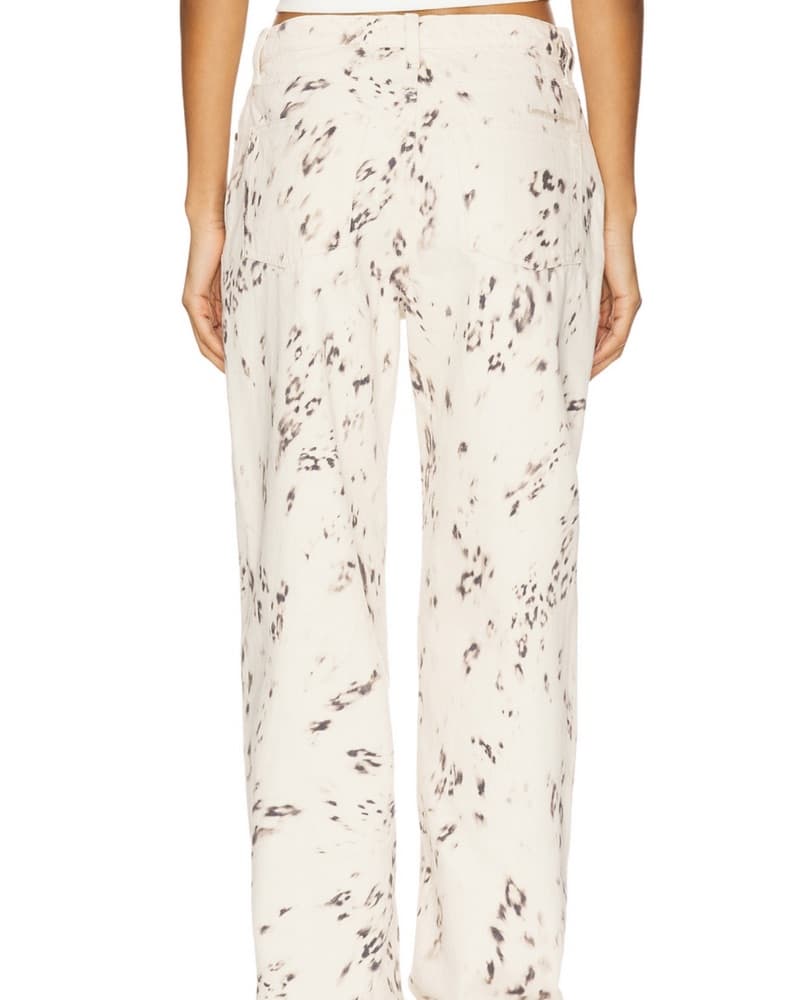 Lover Boy Baggy Jeans in Snow Leopard - Image 2