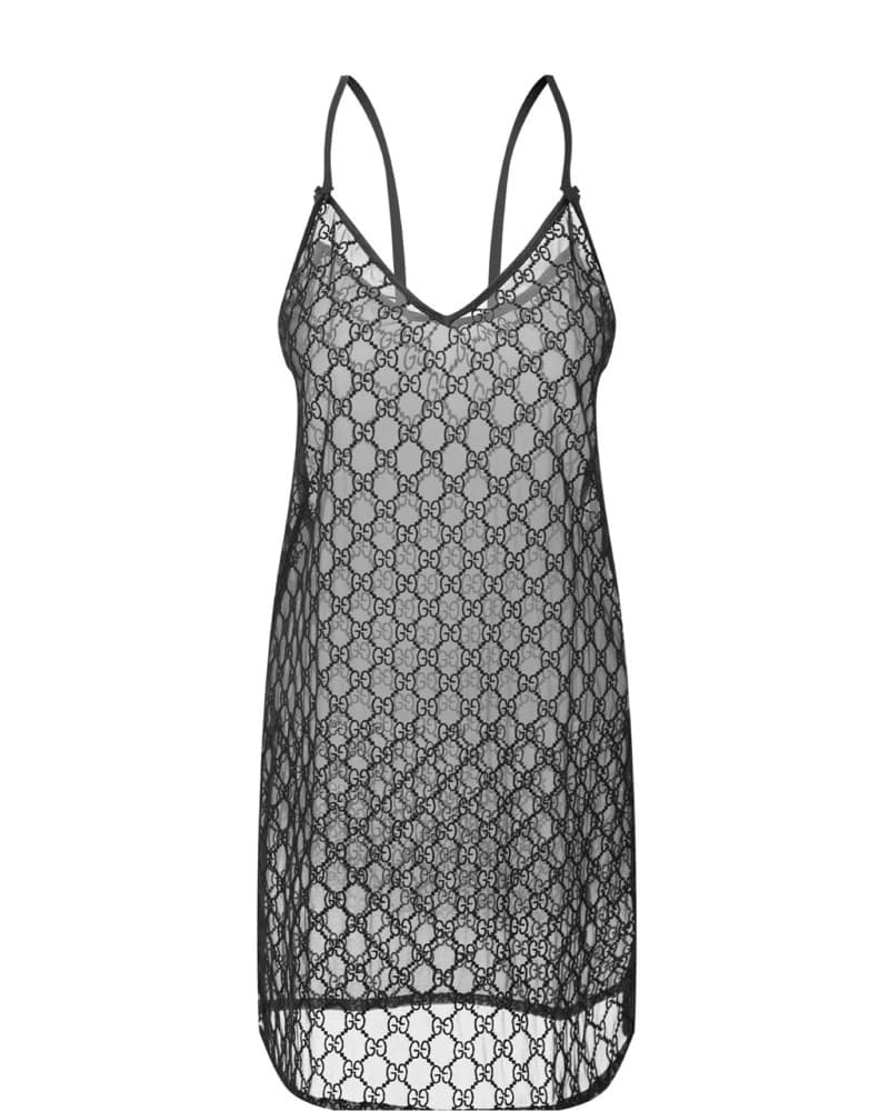 Gucci Mesh Slip Dress - Image 3