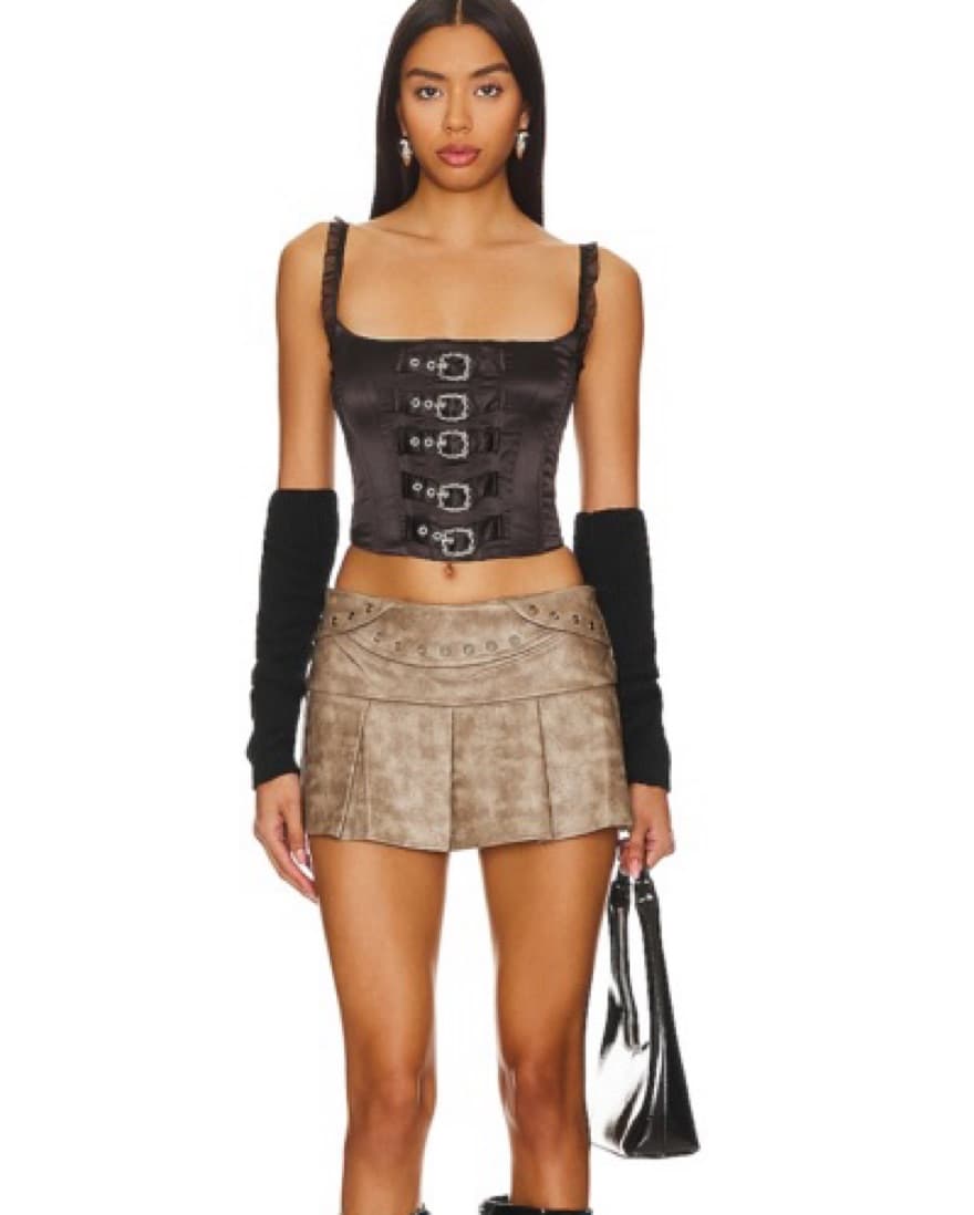 Zemeta Micro Pleated Mini Skirt  - Image 4